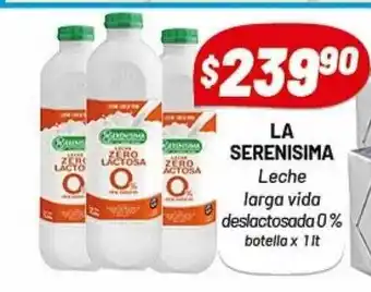 Almacor La serenisima leche longa vida deslactosado 0% oferta