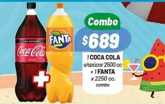 Almacor Coca cola s azácar + 1 fanta oferta