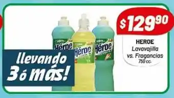 Almacor Heroe lavavajilla vs.fragancias oferta