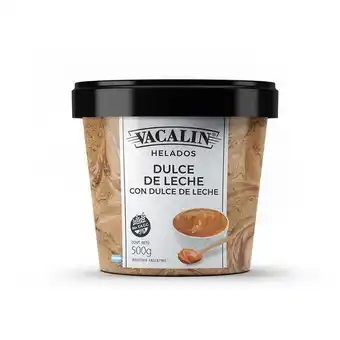 Coto Helado dulce de leche con dulce de leche vacalin 500 grm oferta
