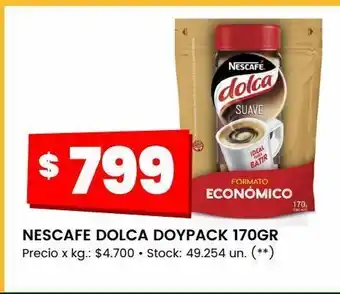 Changomas Nescafé dolca 170g oferta