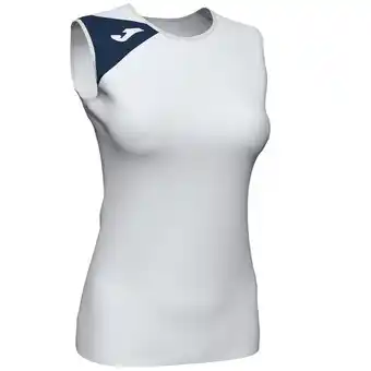 Joma Camiseta sin mangas mujer spike ii blanco marino oferta