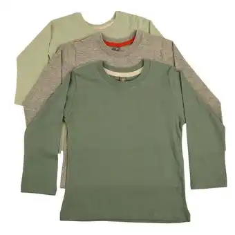 Coto Remera niño manga larga lisa verde oscuro talle 1 oferta