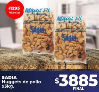 Supermayorista Vital Sadia Nuggets de Pollo 3kg oferta