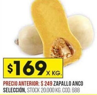 Coto Zapallo Anco Selección oferta