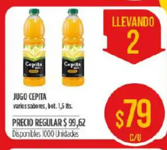 Supermercados Vea Jugo Cepita 1,5lts oferta