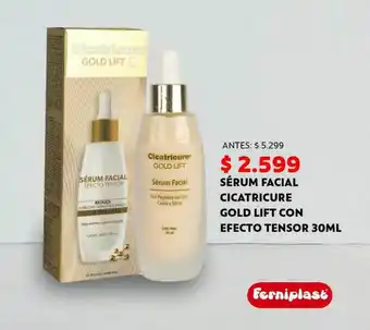 Ferniplast Sérum facial cicatricure gold lift con efecto tensor oferta