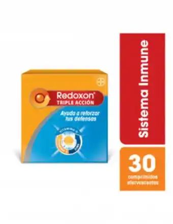 Redoxon triple acción efervescente 30 comprimidos