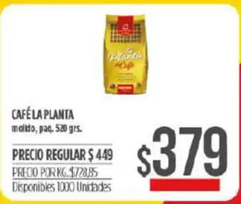 Supermercados Vea Cafè La Planta 520grs oferta