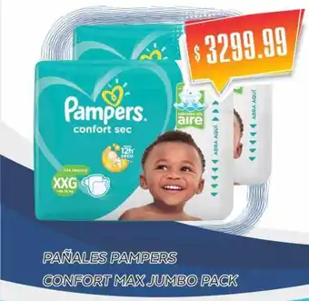 Gomez Pardo Pañal pampers confort max jumbo pack oferta