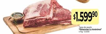 La Anonima Tapa de asado oferta