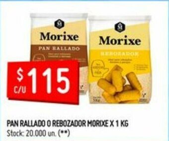 Walmart Pan Rallado O Rebozador Morixe x 1kg oferta