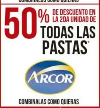 Supermercados DIA Arcor todas Las Pastas oferta