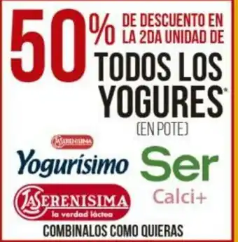 Supermercados DIA Yogurisimo/Ser/Erenisima oferta