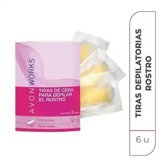 Avon Tiras depilatorias para el rostro | avon works oferta