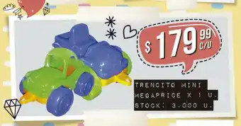 Supermercados DIA Trencito Mini Meaprice x1u oferta