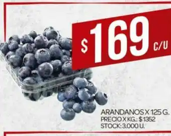 Supermercados DIA Arandanos x125g oferta