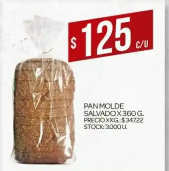 Supermercados DIA Pan Molde Salvado x360g oferta