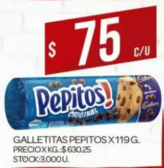Supermercados DIA Pepitos Galletitas x 119g oferta