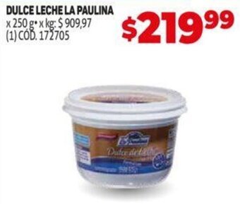 Makro Dulce Leche La Paulina 250g oferta