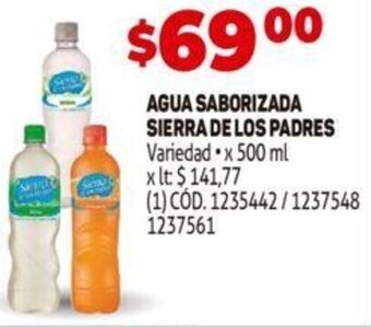 Makro Agua Saborizada Sierra de Los Padres 500ml oferta