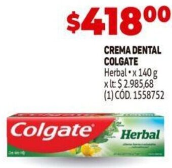 Makro Crema Dental Colgate 140g oferta