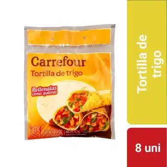 Carrefour Tortillas de trigo carrefour 300 g. oferta