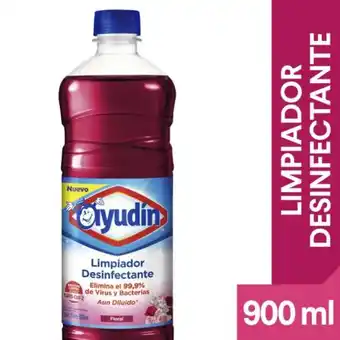 Supermercados Comodin Limpiador ayudin desinfectante floral 900ml oferta