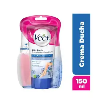 Pigmento Crema depilatoria de ducha silk&fresh pieles sensibles oferta