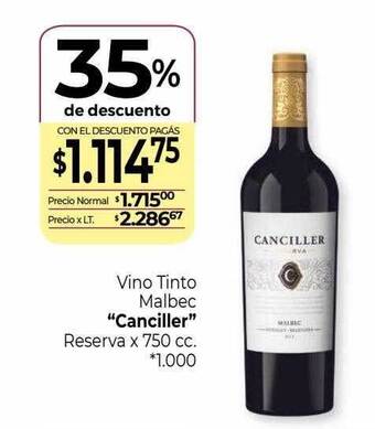 Vino tinto malbec