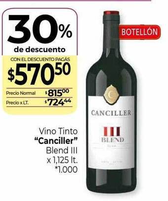 La Anonima Vino tinto oferta