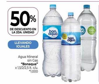 La Anonima Agua mineral sin gas oferta