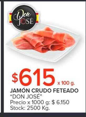 Carrefour Jamón crudo feteado oferta