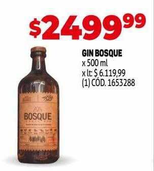 Makro Gin bosque oferta