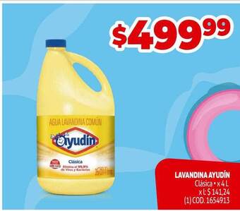 Makro Lavandina ayudín oferta