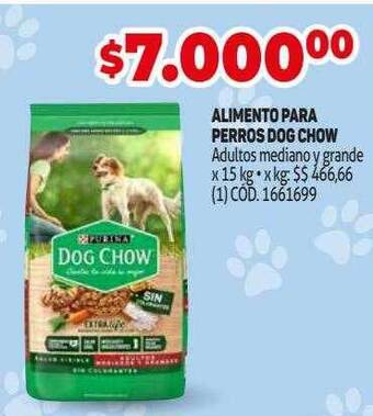 Makro Alimento para perros dog chow oferta