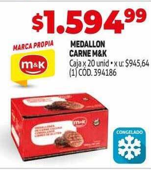Makro Medallon carne m&k oferta