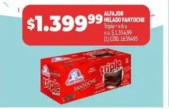 Alfajor helado fantoche