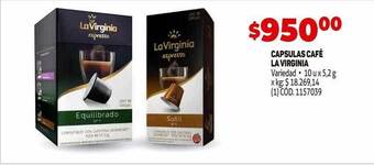 Makro Capsulas café la virginia oferta
