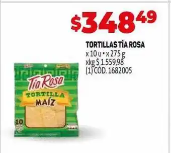 Makro Tortillas tía rosa oferta