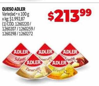 Makro Queso adler oferta