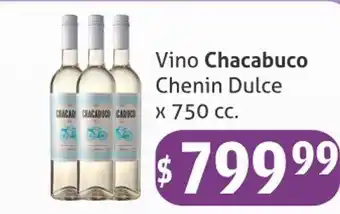Gomez Pardo Vino chacabuco chenin dulce x 750 cc oferta