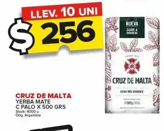 Carrefour Maxi Yerba mate cruz de malta x 500g oferta