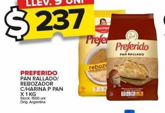 Carrefour Maxi Pan rallado preferido x 1kg oferta