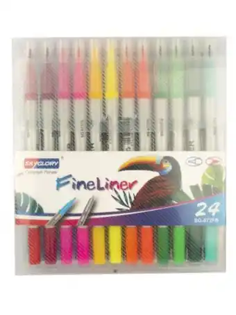 Ferniplast Marcadores doble punta 24 un oferta