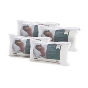 Sommier Center Pack 4 almohadas (70x40) zlow fibra duvet soft oferta