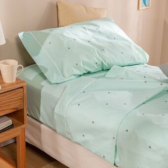 Arredo Juego de sábanas 1 plaza corazones perfectos oferta