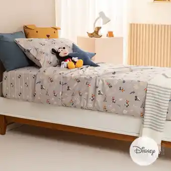 Arredo Juego de sábanas 1 plaza fresh and chill mickey oferta