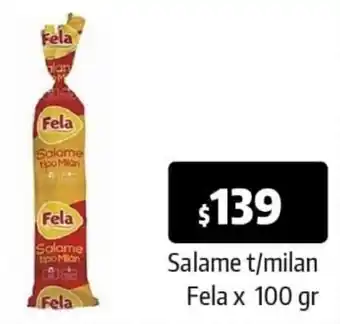 Autoservicio Capo Salame t/Milan Fela x 100g oferta