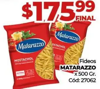 Diarco Fideos Matarazzo x 500g oferta